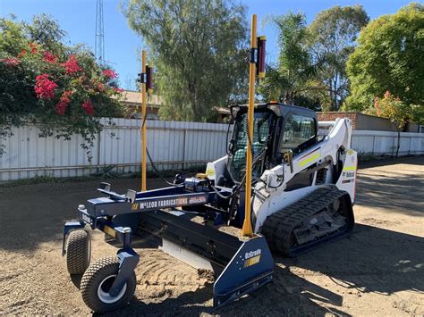 nebraska skid steer laser grader|skid steer grading tool.